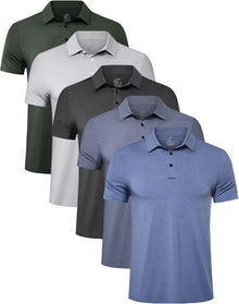 ELALEO Men's Polo Shirts 