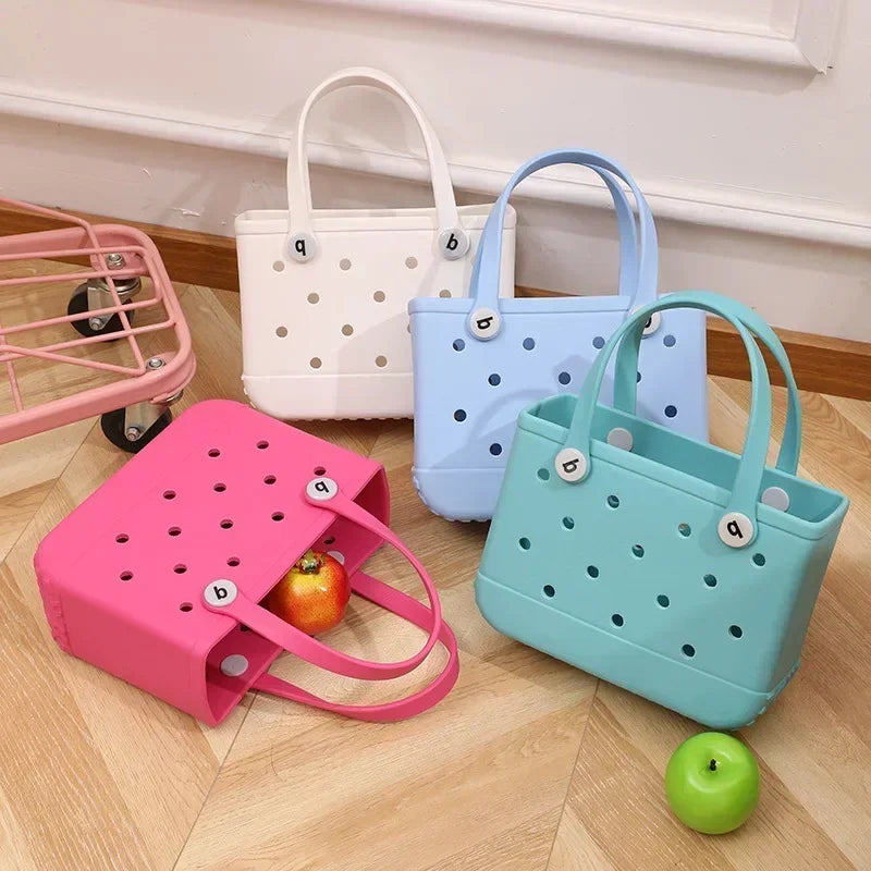 Rubber Jelly Tote Bogg Bag