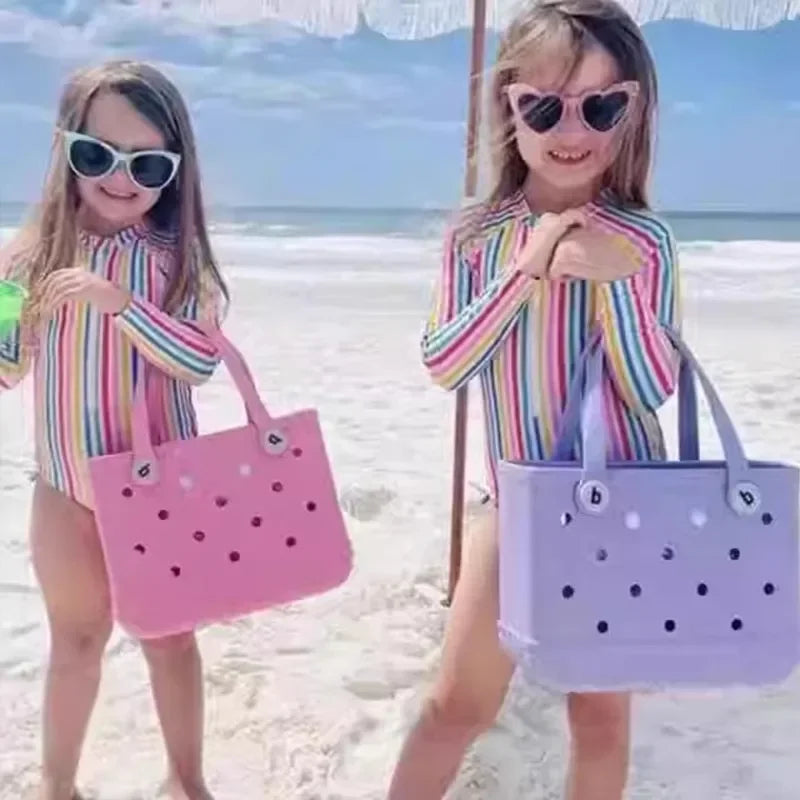 Rubber Jelly Tote Bogg Bag