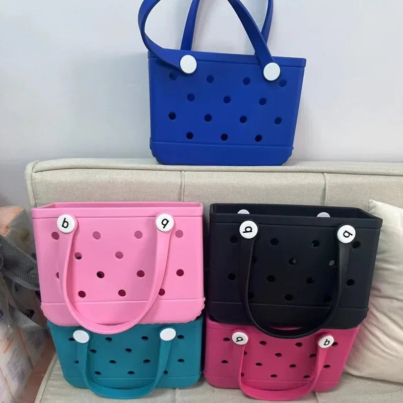 Rubber Jelly Tote Bogg Bag