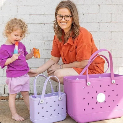 Rubber Jelly Tote Bogg Bag