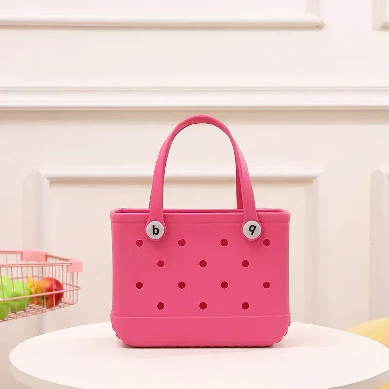 Rubber Jelly Tote Bogg Bag