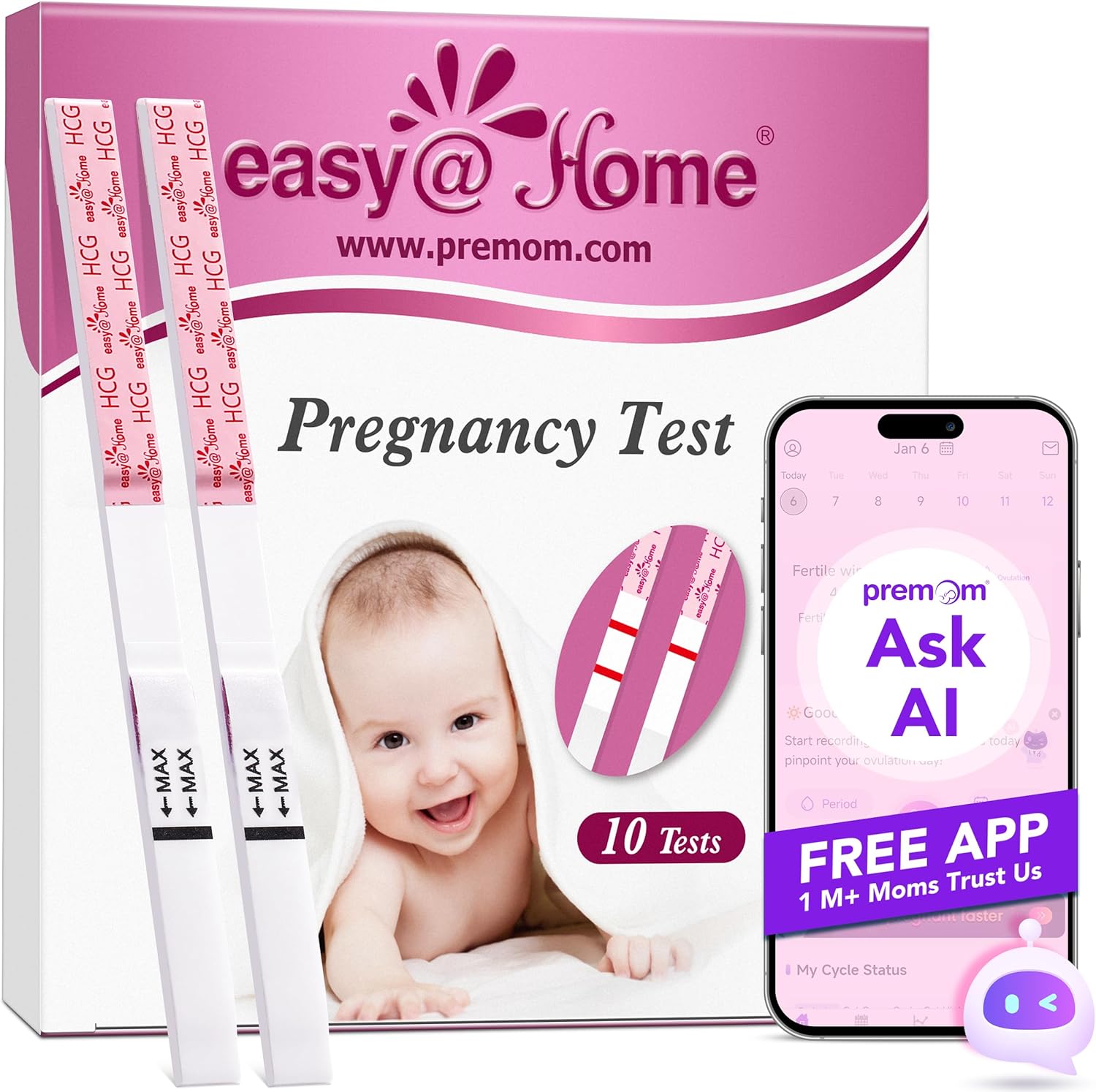 Easy@Home Pregnancy Test