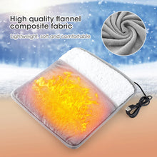Electric foot heating pad for winter warmth and foot pain relief