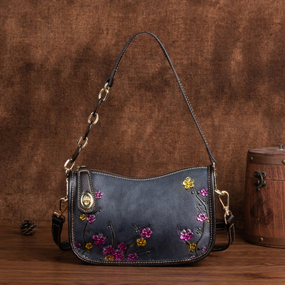 Retro Cowhide Shoulder Bag