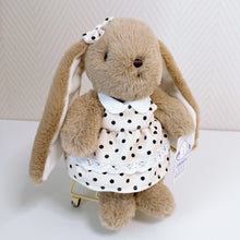 Embroidered rabbit plush