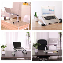 Foldable laptop stand