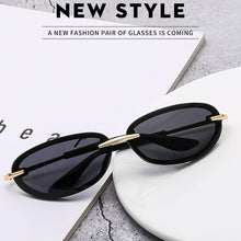 Fashion oval sports sunglasses