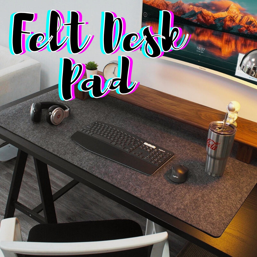 Felt Extended Desk Pad