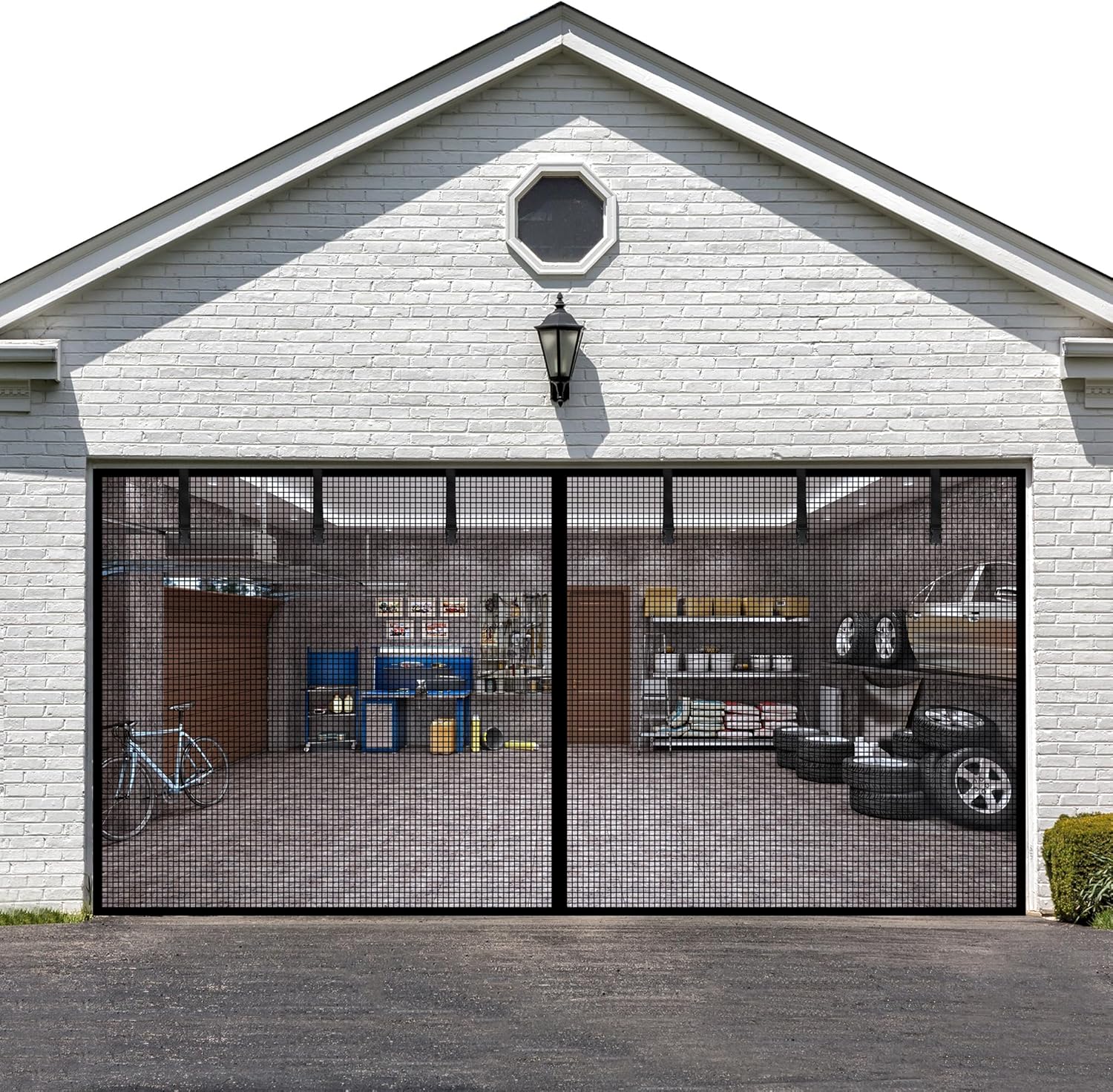 Fiberglass Garage Door Screen