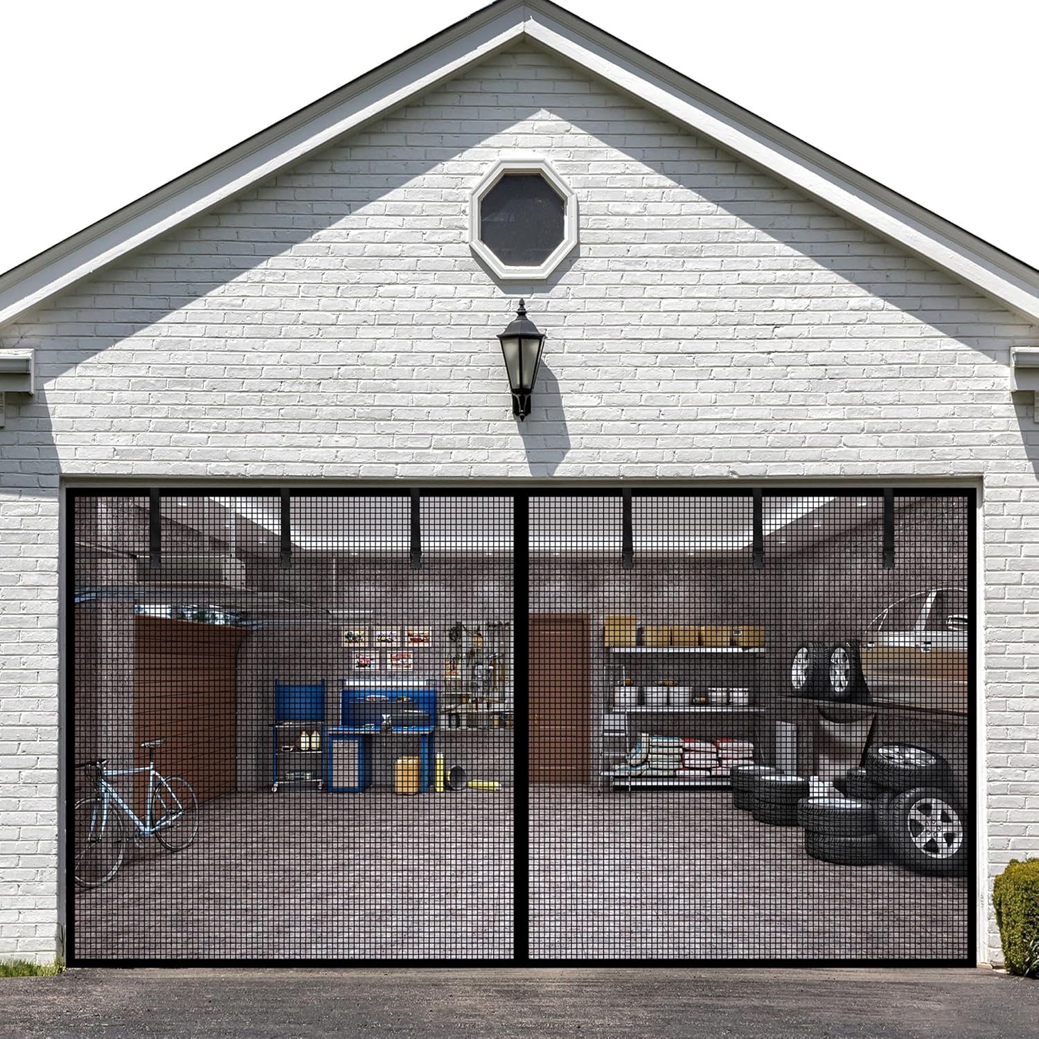 Fiberglass Garage Door Screen
