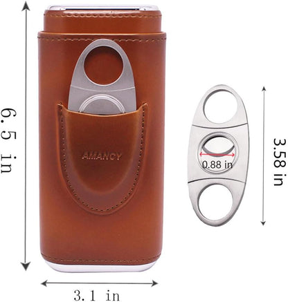 Finger Brown Leather Cigar