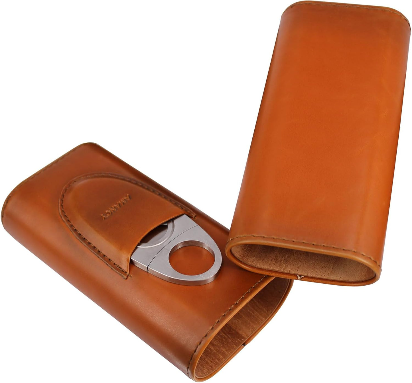 Finger Brown Leather Cigar