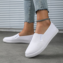 Flat Canvas Slip On Shoes