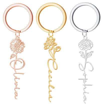 Flower Keychain