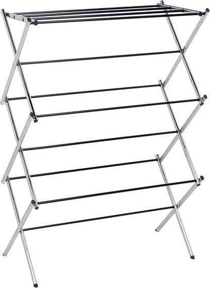 Foldable Portable Laundry Rack for Air Drying Clothing