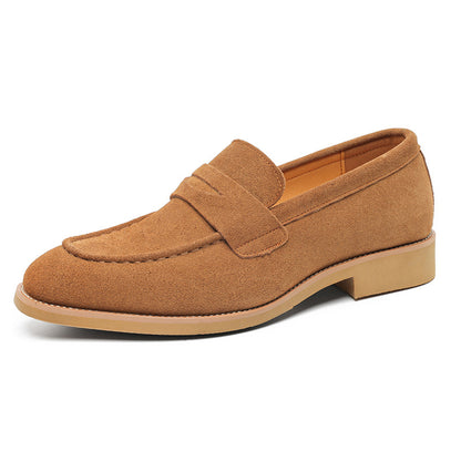 Men's Suede Slip-On Loafers