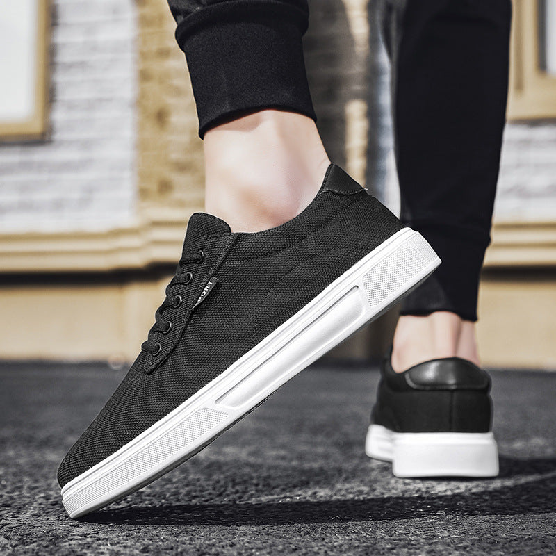 Mens casual canvas sneakers
