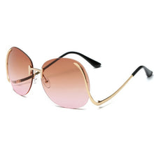 Frameless Womens Sunglasses