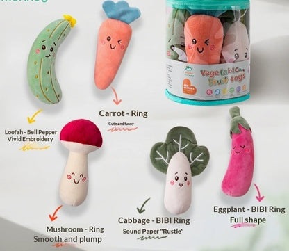 Fruit plush set