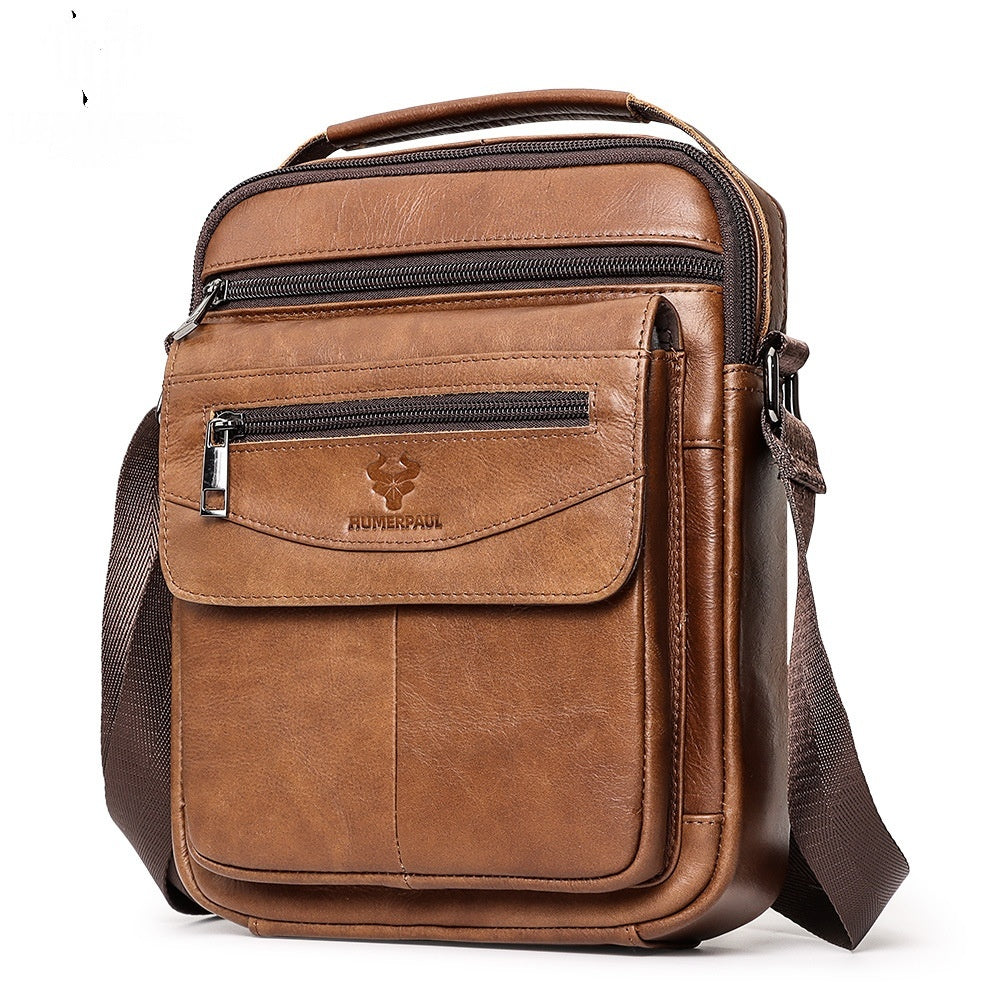 Mens Leather Backpack