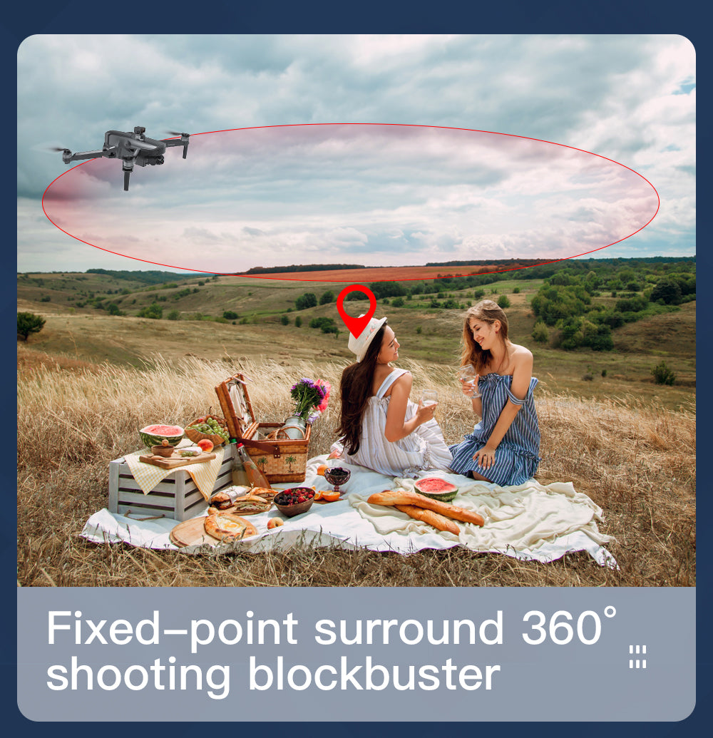 GPS camera drone