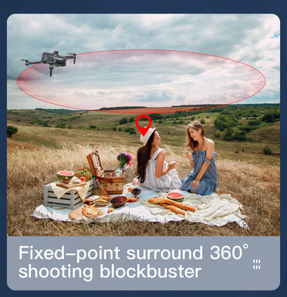 GPS camera drone