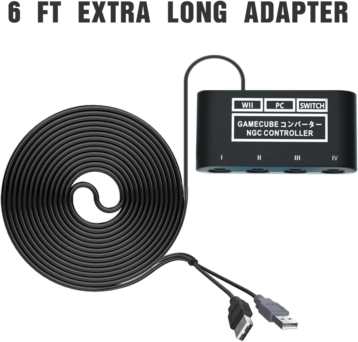 Gamecube Controller Adapter for Switch