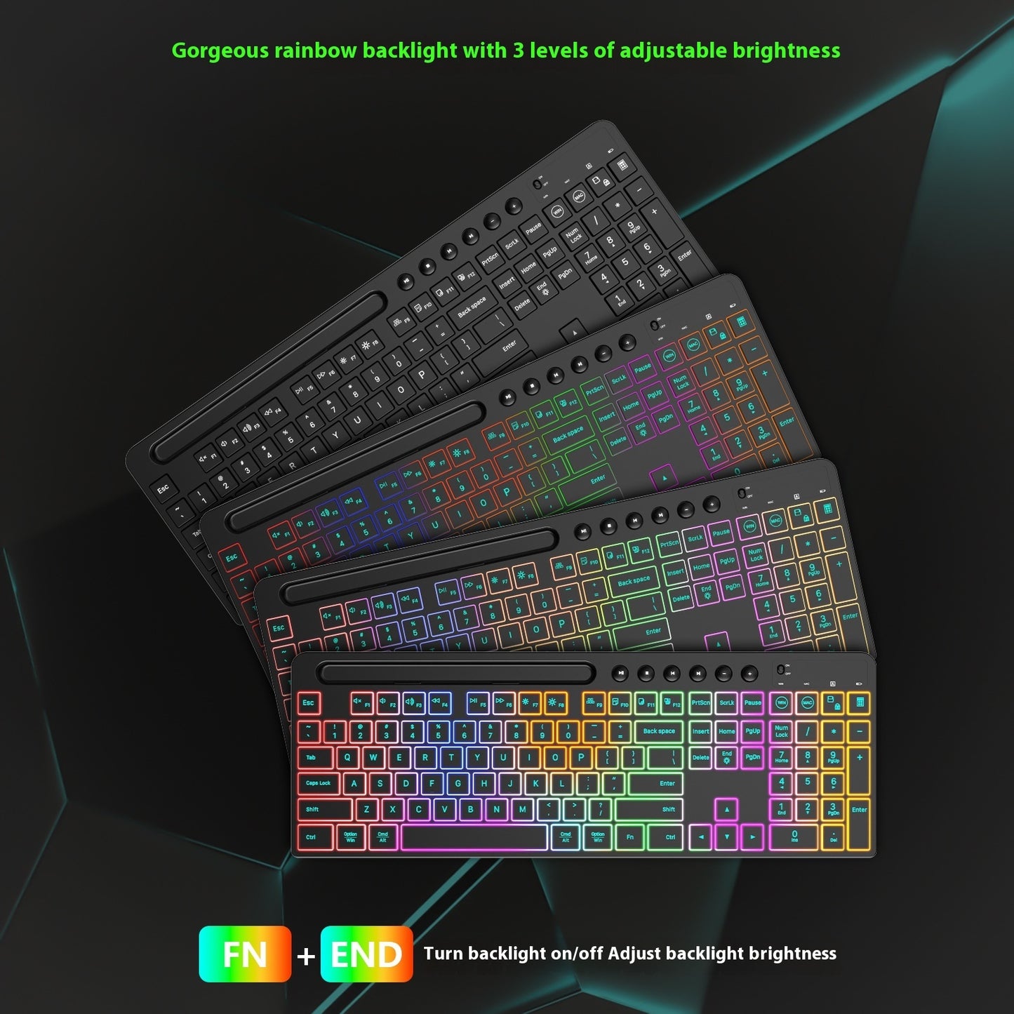 Wireless Keyboard Set