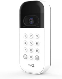 Garage Door Video Keypad with Wide-Angle Camera