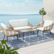 Gardeon 4‑Piece Rattan 