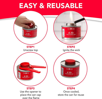 Gas One Chafing Fuel