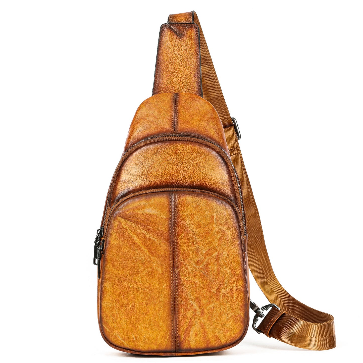 Mens Cowhide Shoulder Bag