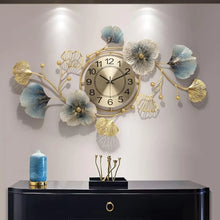 Ginkgo Metal Wall Clock