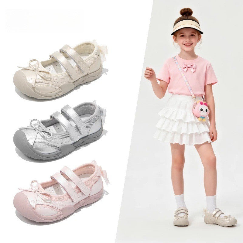Girls Ballet Mesh Sneakers