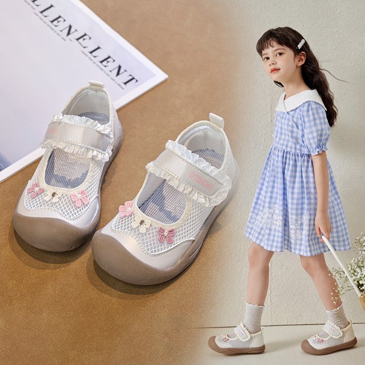 Toddler girls mesh sneakers