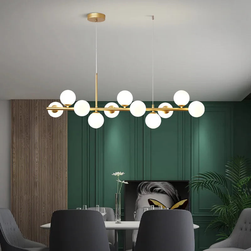  Gold LED Pendant Lamp