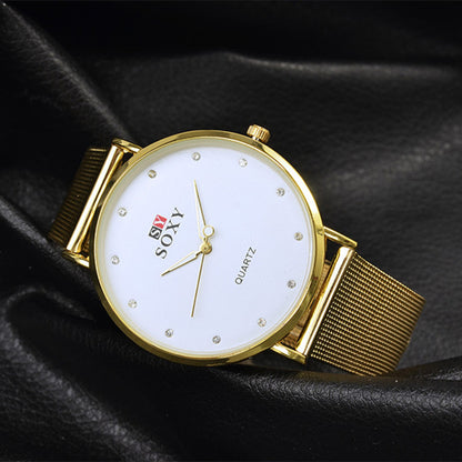 Gold Quartz Watch