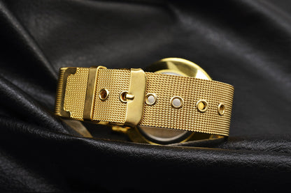 Gold Quartz Watch