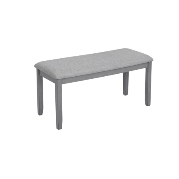 Gray dining table set
