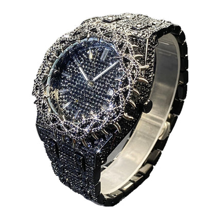 Mens iced out watch