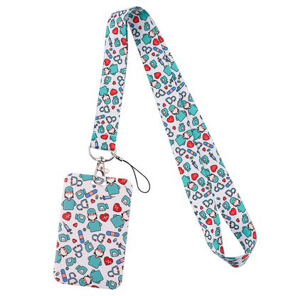 LB2290 Nurse Neck Strap Lanyards for ID Cards and Keys