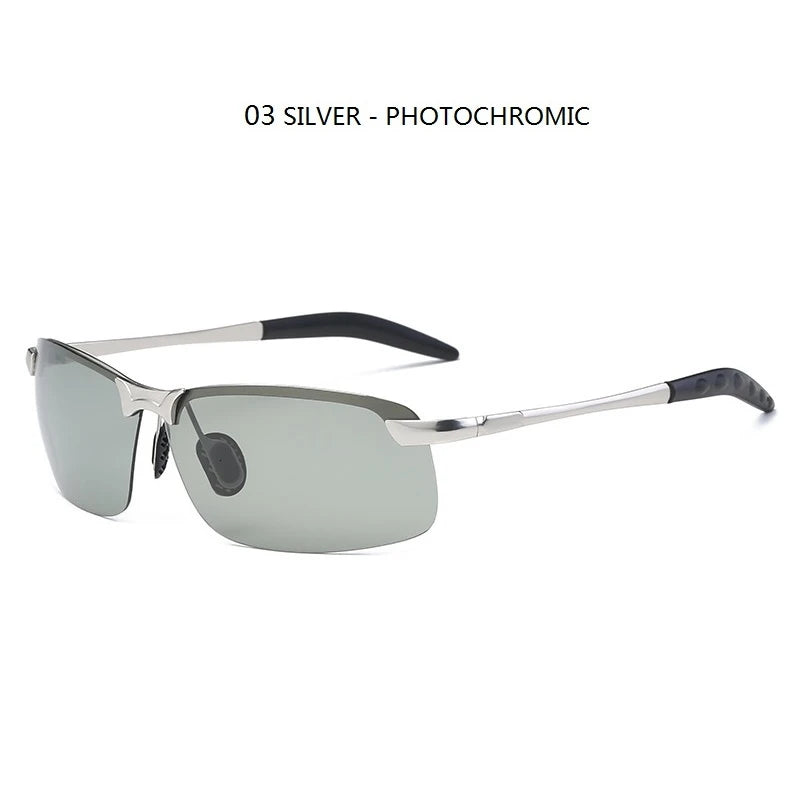 Men's Polarized Photochromic Sunglasses for Driving 2024