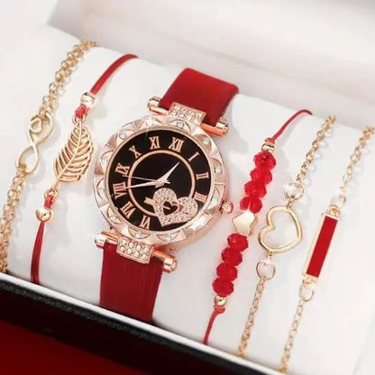 Wholesale Custom Brand Alloy WristWatch Case Classic Women Quartz Bracelet Watches for Ladies