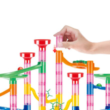 Marble Run Race Track Building Blocks Kids 3D Maze Ball Roll Toy