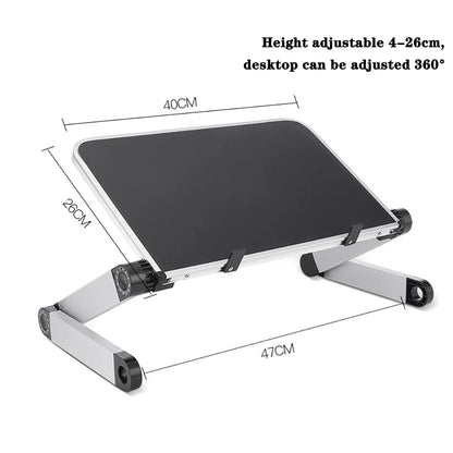 Adjustable Laptop Desk Stand – Work & Relax Anywhere!