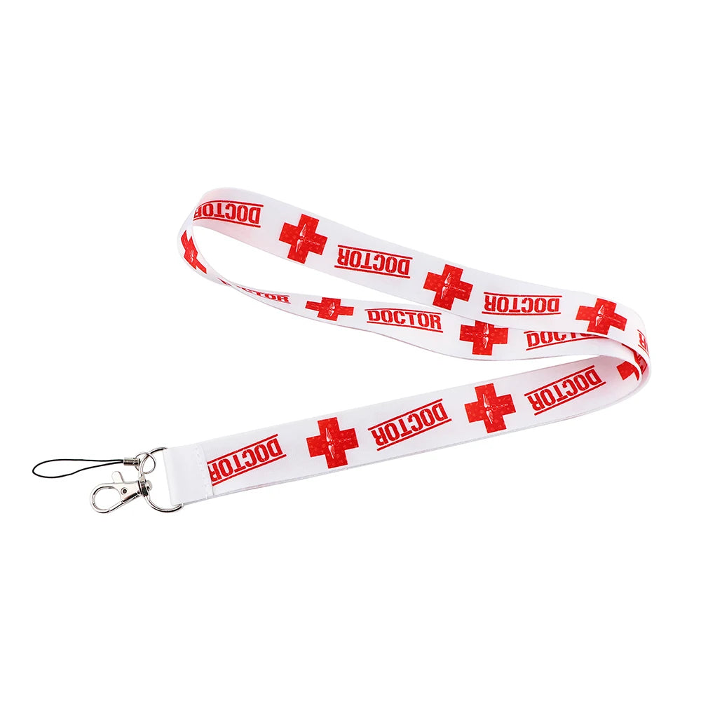 LB2290 Nurse Neck Strap Lanyards for ID Cards and Keys