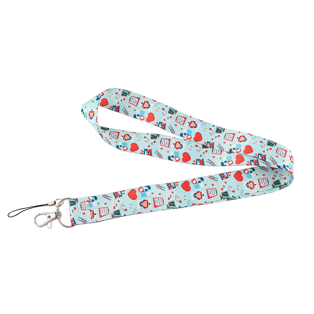 LB2290 Nurse Neck Strap Lanyards for ID Cards and Keys