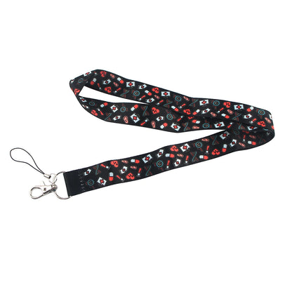 LB2290 Nurse Neck Strap Lanyards for ID Cards and Keys