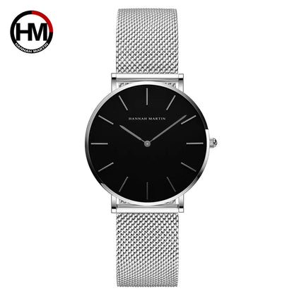 Affluent Steel Mesh Japan Quartz Watch